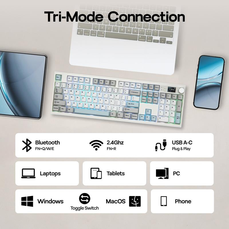 EPOMAKER  Full Size Mechanical Keyboard