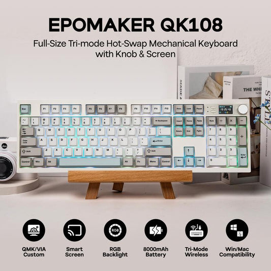 EPOMAKER  Full Size Mechanical Keyboard