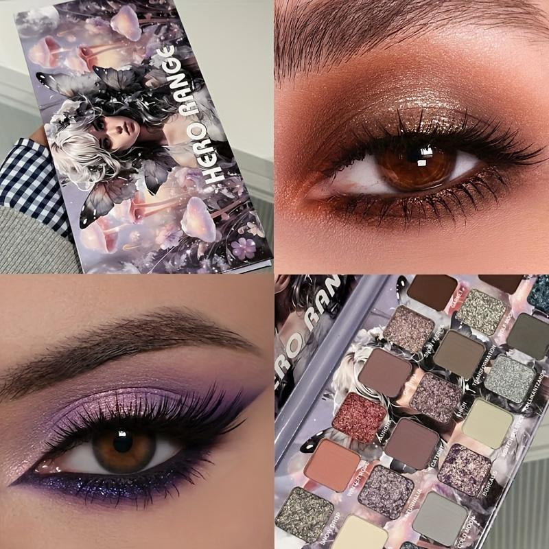 HERORANGE Anime Flower Fairy 21-Color Eyeshadow Palette