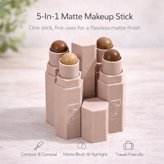5-In-1 Matte Makeup Stick - Contouring