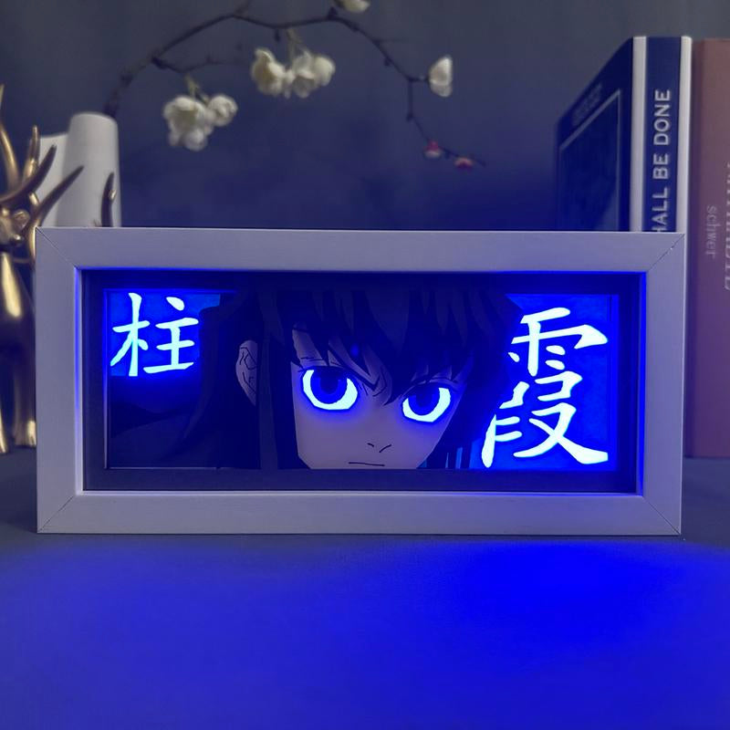 Paper Cut Anime Led Light Box Demon Slayer 