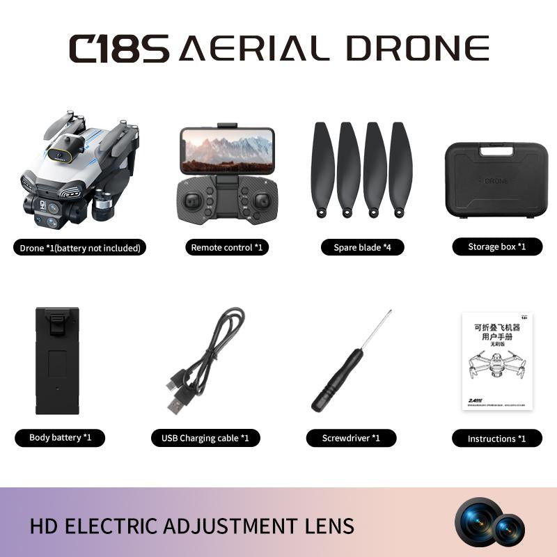 Aerial Drone 2025 F10 Pro with 4K UHD EIS Camera GPS 