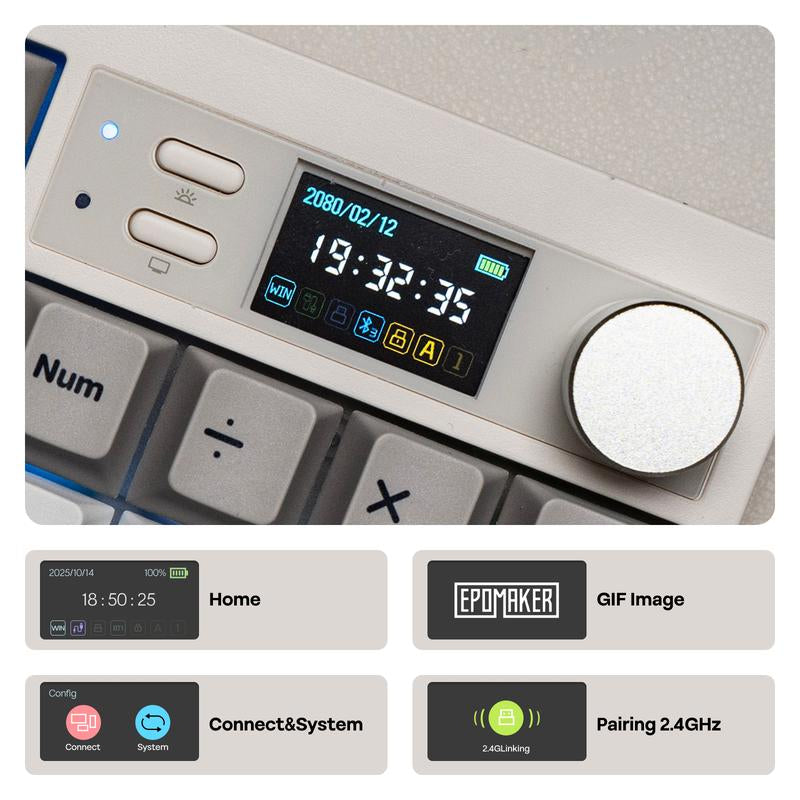 EPOMAKER  Full Size Mechanical Keyboard